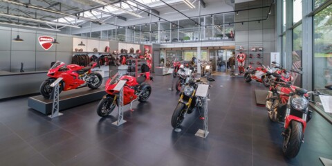 Ducati Verkaufsraum in Wolfsburg